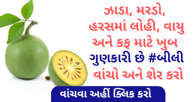 ઝાડા, મરડો,  હરસમાં લોહી, વાયુ અને કફ માટે ખુબ ગુણકારી છે બીલી વાંચો અને શેર કરો