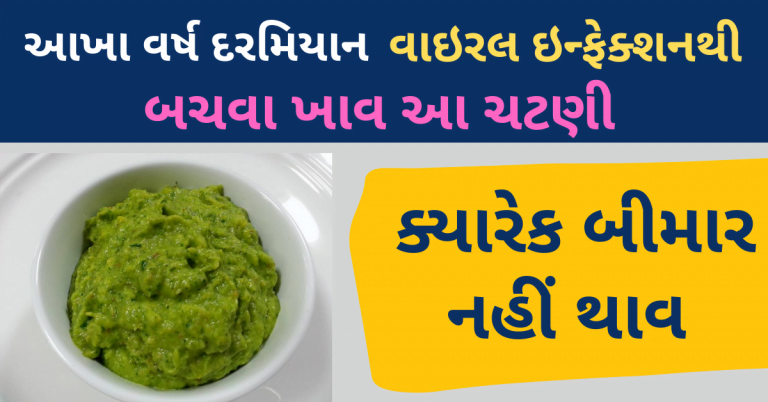 તકમરીયાની આ ચટણી ખાવાથી આખા વર્ષ દરમિયાન વાઇરલ રોગોથી દુર રાખશે