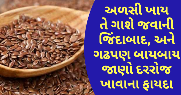 અળસી ખાવાના ફાયદા