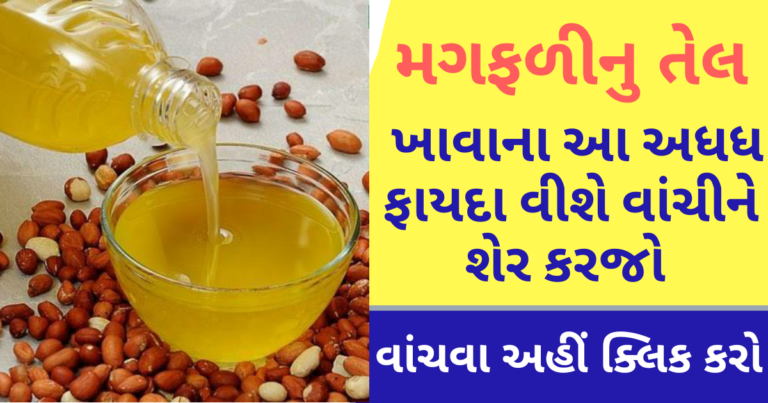 મગફળીનુ તેલ ખાવાના છે આ અધધ ફાયદા વીશે વાંચીને શેર કરજો