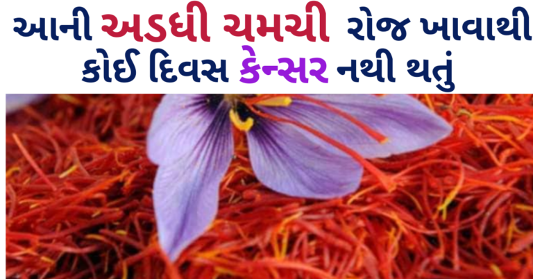 આની અડધી ચમચી રોજ ખાવાથી કોઈ દિવસ કેન્સર નથી થતું