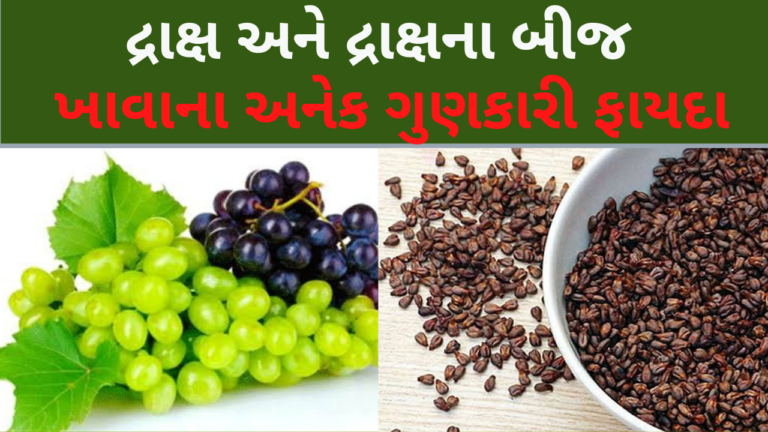 દ્રાક્ષ અને દ્રાક્ષના બીજ ખાવાના અનેક ગુણકારી ફાયદા