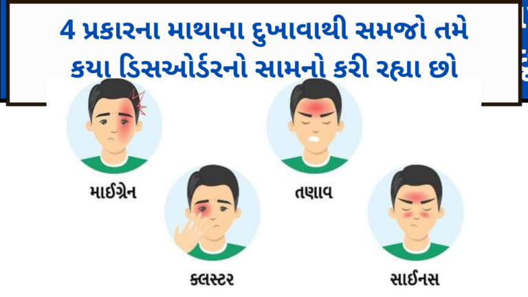 4 પ્રકારના માથાના દુખાવાથી સમજો તમે કયા ડિસઓર્ડરનો સામનો કરી રહ્યા છો