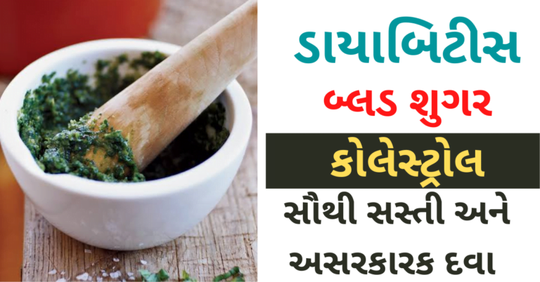 ડાયાબિટીસ, બ્લડ શુગર, કોલેસ્ટ્રોલ ગભરાશો નહીં આજથી જ અપનાવો આ ઘરેલુ ઉપચાર