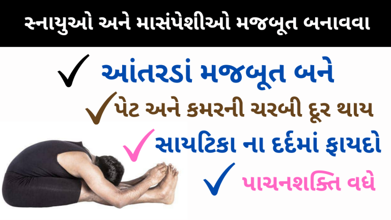 પશ્ચિમોત્તાનાસન આસન કરવાના ફાયદા અને રીત
