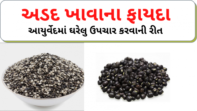 અડદ ખાવાના ફાયદા આયુર્વેદમાં ઘરેલુ ઉપચાર કરવાની રીત