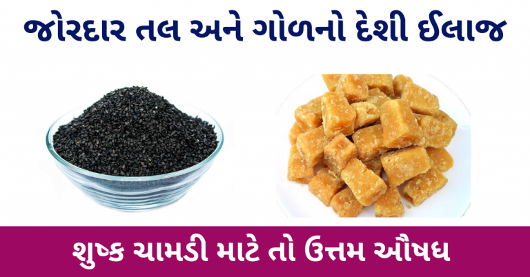 શિયાળામાં તલ અને ગોળ ખાવાથી થાય છે ગજબના ફાયદા શુષ્ક ચામડી માટે તો ઉત્તમ માનવામાં આવે છ