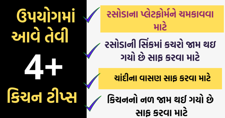 રસોડાને ચમકાવવા માટેની મહિલાઓ માટે ખાસ ટીપ્સ